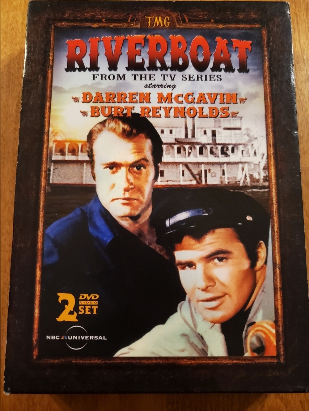 Riverboat - DVD with Burt Reynolds , Darren McGavin Black & White